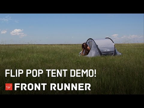 Front Runner Flip Pop Tent Demo at the Desert Rendezvous