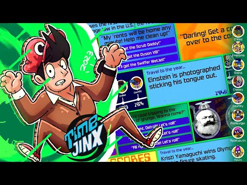 EARLY LOOK AT TIMEJINX! | ITS ABOUT TRIVIA & TIMETRAVEL! (The Jackbox Party Pack 10!)