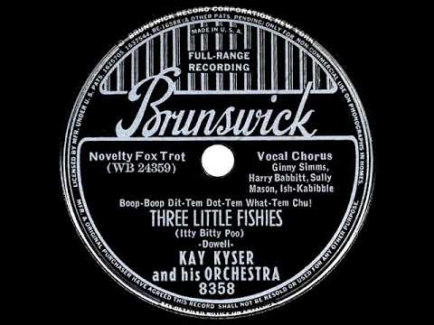 1939 HITS ARCHIVE: Three Little Fishies - Kay Kyser (Harry Ginny Sully & Ish, vocals)