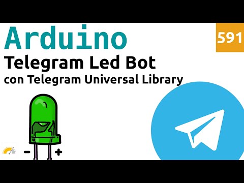 Controllare un LED con Arduino e Telegram - Video 591