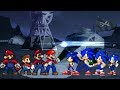 KOF Legacy Mario Team VS Sonic Team REMATCH