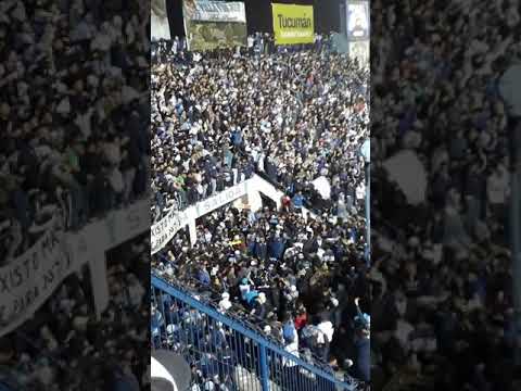 "Atletico Tucuman Recibimiento vs el nacional de colombia" Barra: La Inimitable &bull; Club: Atlético Tucumán