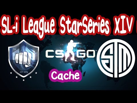 TSM vs. E frag.net SL i League StarSeries XIV map2 Cache