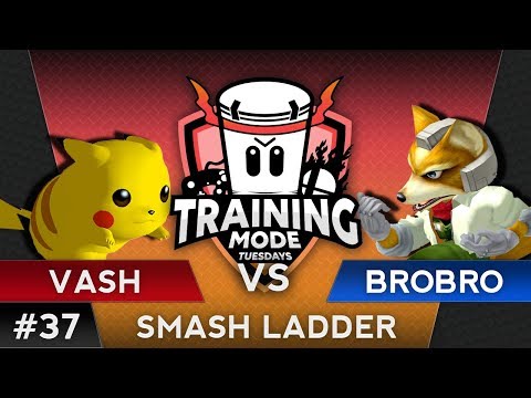 TMT 37 - Vash (Pikachu) VS Brobro (Fox) - SSBM Smash Ladder - Smash Melee