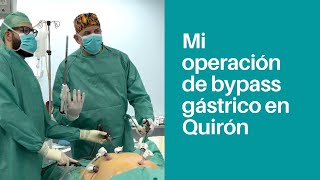 Mi  Bypass gástrico en Quirón. Cirugía bariátrica. Reducción de estómago. Cirugía obesidad.