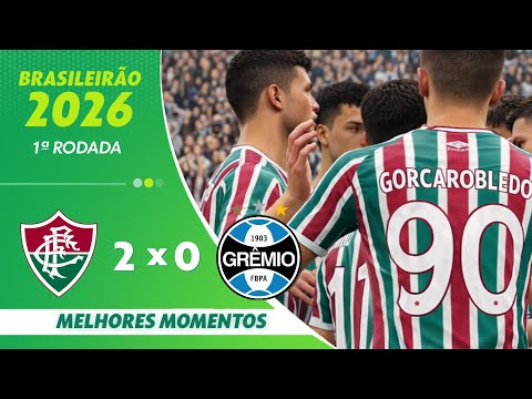 Fluminense 2 x 0 Grêmio | Highlights | 1st Round Brasileirão 2026