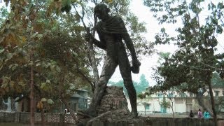 Sculptures in Shantiniketan, West Bengal