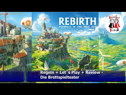 Rebirth von Frosted Games - Regeln + Let´s Play + Review - Brettspiel - Die Brettspieltester