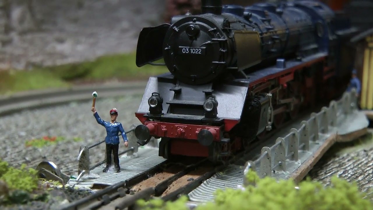 Wolfgangs Märklin Modellbahn-Fahren in Retro von 2016