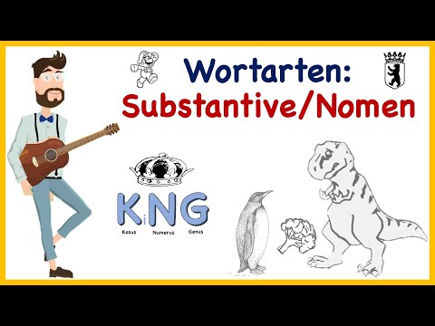 Wortarten: Substantive / Nomen - kurz & knackig | Deutsch