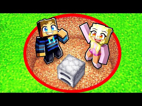 Jeg er Fanget i et Hul med min Kæreste i Minecraft!