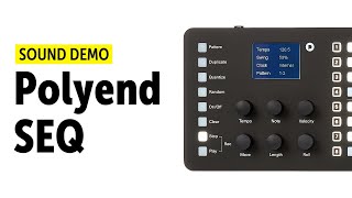 Video thumbnail for Polyend SEQ sequencer demo (no talking) by Bonedo Synthesizers