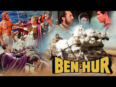 Ben-Hur (1959) Movie | Charlton Heston, Jack Hawkins, Haya Harareet, Stephen Boyd | Review and Facts