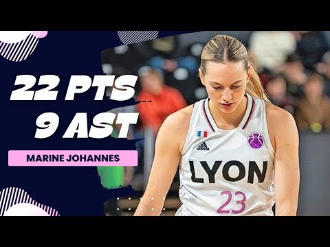 Marine Johannès SHINES in LDLC ASVEL Victory With 22 Points & 9 Assists