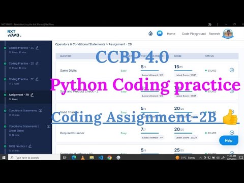 Python Coding Assignment 2b Nxt Wave Nxtwave Ccbpacademy Coding Ccbpintensive Python Ccbp