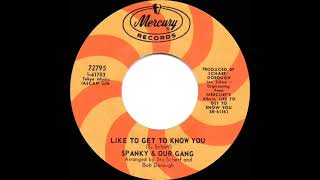 1968 HITS ARCHIVE: Like To Get To Know You - Spanky &amp; Our Gang (mono 45)