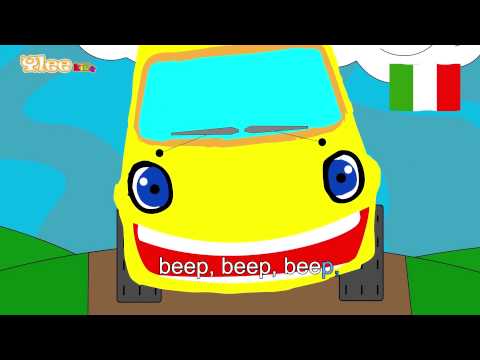 Kolesa avtobusa se vrte - Večjezični MIX s tekstom - Yleekids