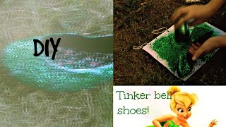 Diy Tinker bell shoes hit or miss