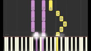 Bry - Astronauts (Piano sheet &amp; Synthesia)