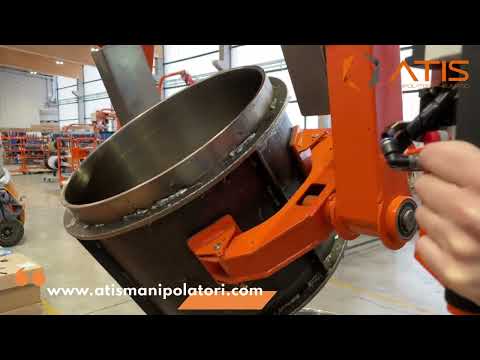 Bras articulé pour charges lourdes - moules outillages