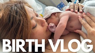 BIRTH VLOG|| RAW AND EMOTIONAL BIRTH OF OUR FIRST CHILD