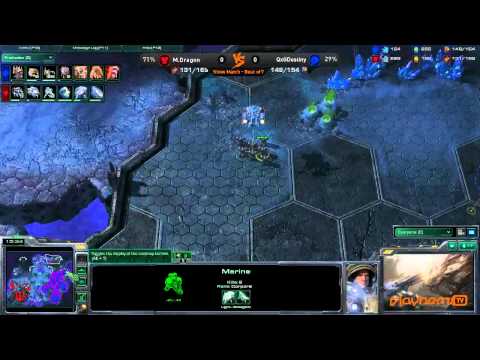 Playhem Showmatch: QxGDestiny (Z) vs MilleniumDragon (T) - Game 1