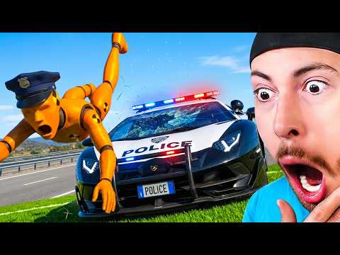 CRAZIEST CAR CRASH ANIMATIONS?! (No Seatbelt)