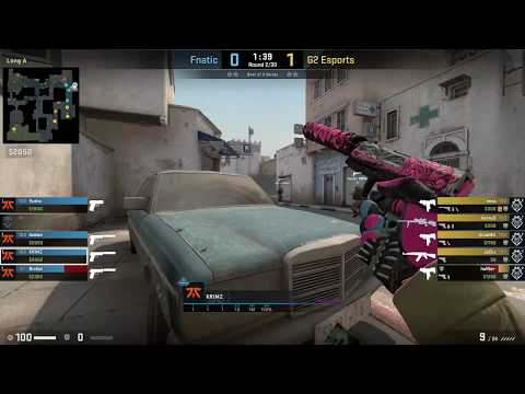 CS:GO POV Demo Fnatic KRIMZ (27/18) vs G2 (de_dust2)