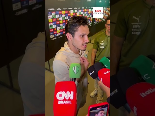 “Ainda não tenho noção do que eu tenho vivido no Palmeiras”, diz Veiga | CNN ESPORTES