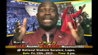 A NIGHT OF WAR AGAINST SATANIC MANIPULATION 2013.