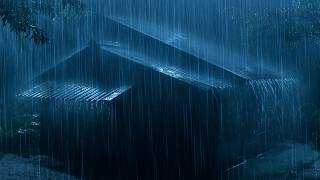 Heavy Stormy Night ⚡ Torrential Rain & Massive Thunderstorm Sounds for Deep Sleep (No Ads)