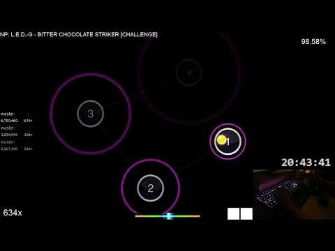 L.E.D.-G - BITTER CHOCOLATE STRIKER [CHALLENGE] 705x A 96.37% Liveplay