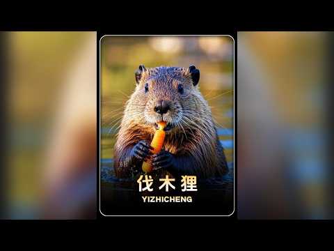 腮幫子都啃冒煙了 工程費麻煩結一下。#河狸 #科普 #河狸修水壩 #動物科普 #生物界的生存法則