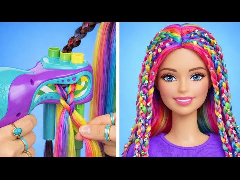 Magical morning routine in a dollhouse ✨ makeover spa and fun activities