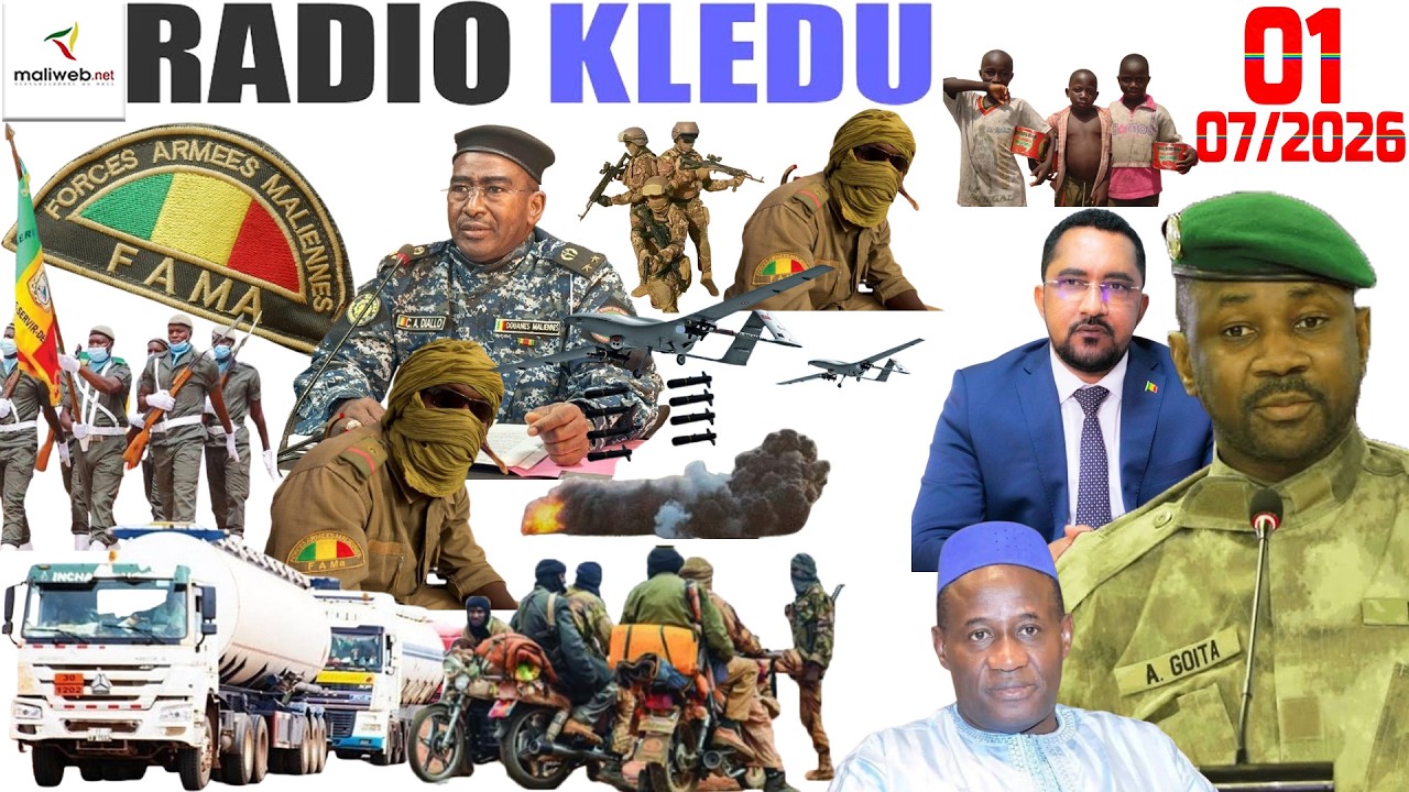 La Revue de Presse de la RADIO KLEDU du 01 Juillet 2026