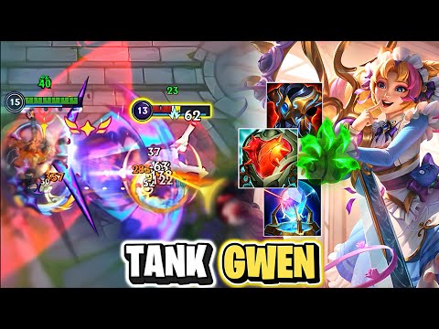 They Cant Do Anything Against This Mega Tank Gwen Build! Wild Rift Gwen Gameplay