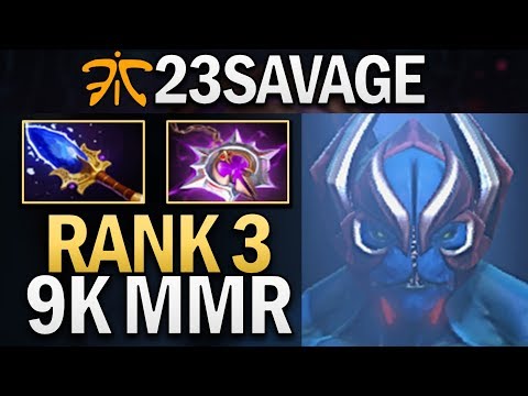FNATIC.23SAVAGE NIGHTSTALKER IS THE RANK 3 MMR - DOTA 2 GAMEPLAY