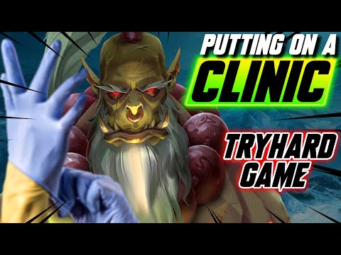 Putting on a Clinic | TRYHARD ORC vs NE - WC3 - Grubby