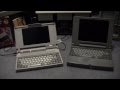 Two Dumper Dived Vintage Laptops O Toshiba T1000XE T2130CS