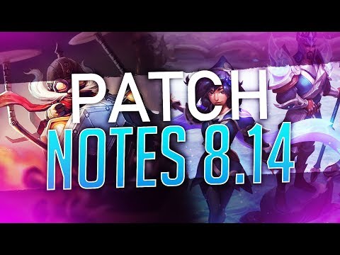 Patch notes 8.14 w/Scarra