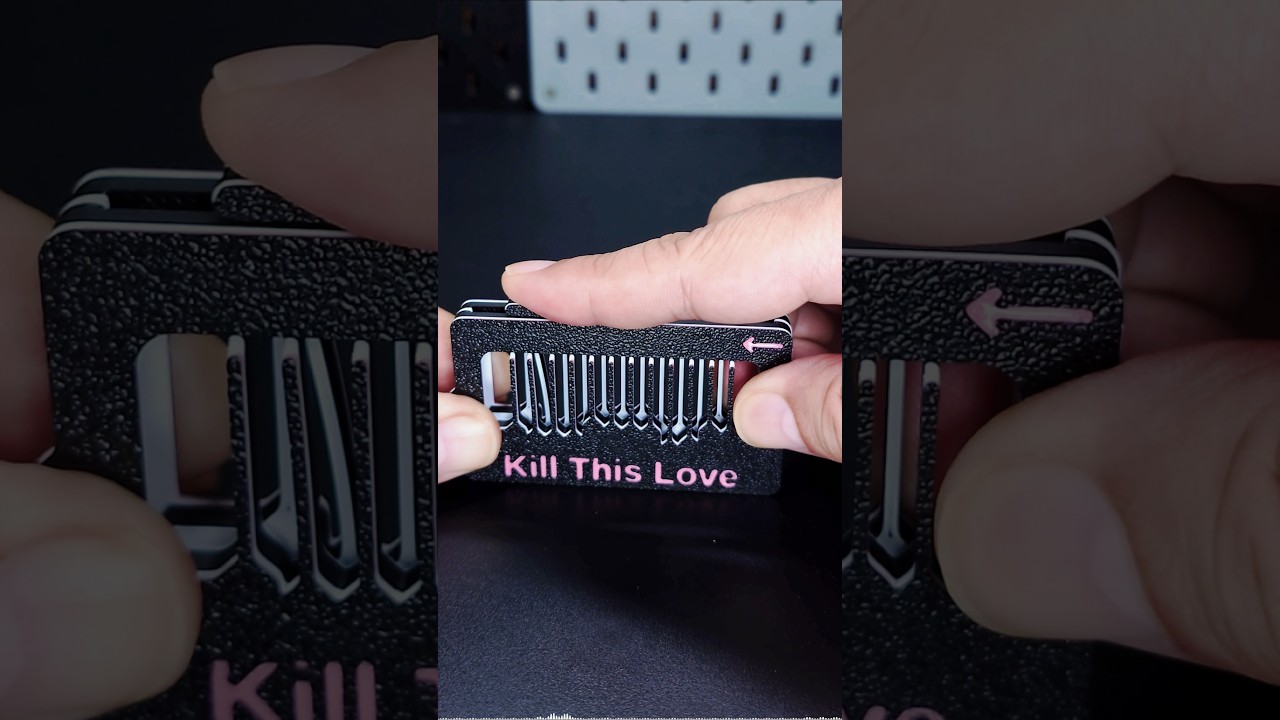 BLACKPINK - Kill This Love 💔 The Drop (Part 2) 🖤🩷 3D Printed Fidget