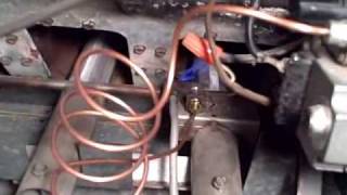 Furnace Pilot Light (fix) replace $10 thermocouple - watch this on your iphone too!