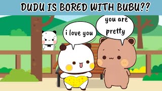 Dudu is bored with bubu?  #bubu#dudu#love#lovecoup