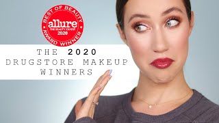 TRYING THE DRUGSTORE ALLURE 2020 WINNERS!!!