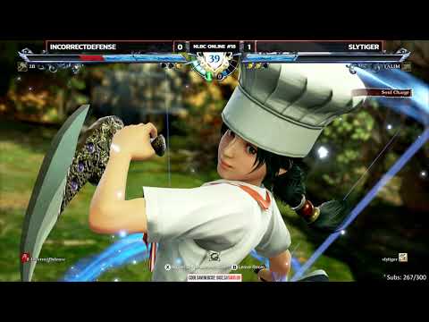 Soulcalibur 6 @ NLBC Online #18 - Slytiger vs IncorrectDefense [4K/60fps]
