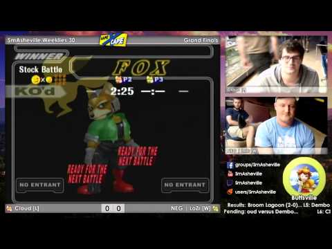 SW30 Grand Finals - Cloud (Fox/Captain Falcon) vs NEG | LoZR (Fox/Captain Falcon)