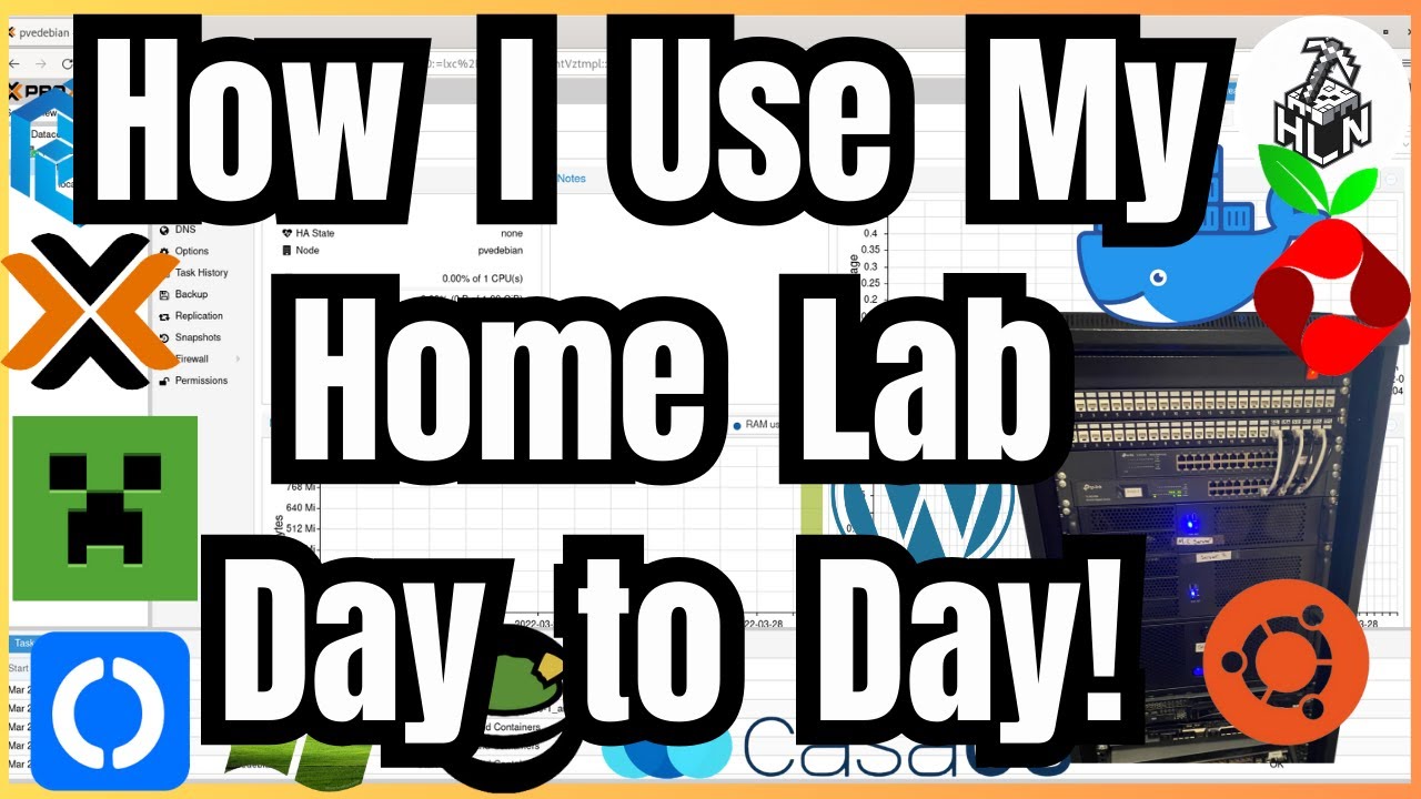How I Use and Run My Home Lab and Server Rack In Day to Day Life! (Proxmox, Docker, Linux & MORE)