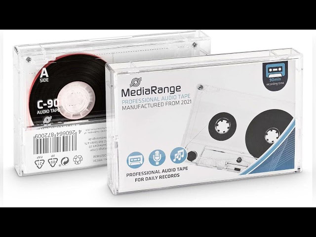 Vídeo relacionado con MediaRange Cassette, C-90 I 90 min, Tipo 1, bias Normales, Transparente