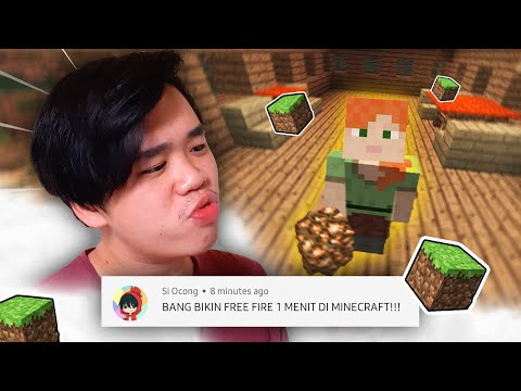 ditantang-subscriber-bikin-free-fire-1-menit-minecraft