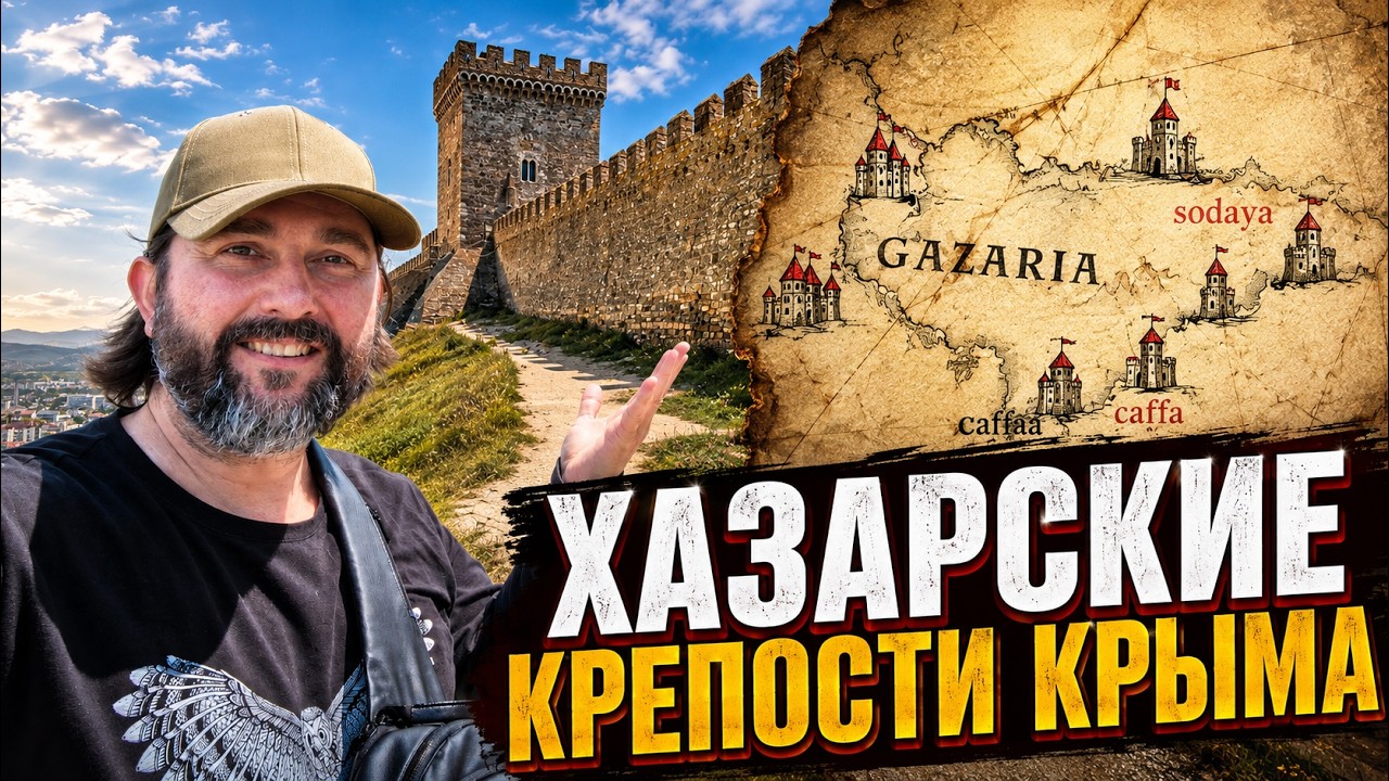 Что скрывают Генуэзские крепости Крыма... GAZARIA